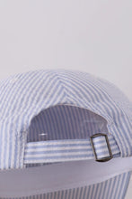 Load image into Gallery viewer, Preorder Puppy Seersucker Hat (One Size)