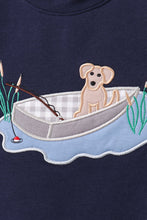 Load image into Gallery viewer, Preorder Navy Puppy Boat Shorts Set