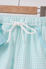 Load image into Gallery viewer, Preorder Blue Apple Trio Embroidered Shorts Set