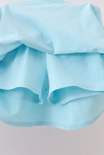Load image into Gallery viewer, Preorder Blue Apple Applique Skorts Set