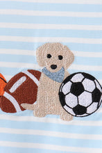 Load image into Gallery viewer, Preorder Play Ball Puppy Romper