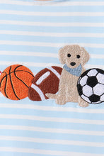 Load image into Gallery viewer, Preorder Play Ball Puppy Embroidered Shorts Set