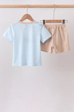 Load image into Gallery viewer, Preorder Play Ball Puppy Embroidered Shorts Set