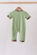 Load image into Gallery viewer, Preorder Hunting Dog Embroidered Romper