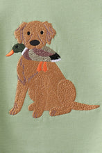 Load image into Gallery viewer, Preorder Hunting Dog Embroidered Pants Set