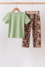 Load image into Gallery viewer, Preorder Hunting Dog Embroidered Pants Set