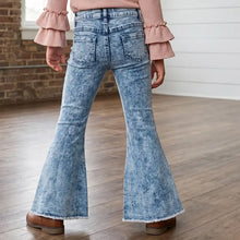 Load image into Gallery viewer, Preorder Faded Flare Denim Jean Pant