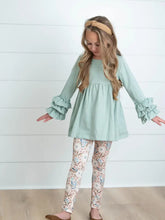 Load image into Gallery viewer, Preorder Blue Meadow Leggings Set