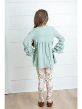 Load image into Gallery viewer, Preorder Blue Meadow Leggings Set