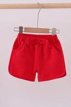 Load image into Gallery viewer, Preorder Red Everyday Bow Shorts
