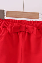 Load image into Gallery viewer, Preorder Red Everyday Bow Shorts