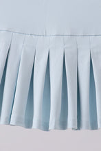 Load image into Gallery viewer, Preorder Blue Pleated Skort