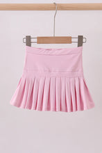 Load image into Gallery viewer, Preorder Pink Pleated Skort