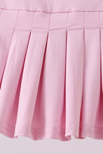 Load image into Gallery viewer, Preorder Pink Pleated Skort