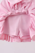 Load image into Gallery viewer, Preorder Pink Pleated Skort