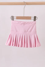 Load image into Gallery viewer, Preorder Pink Pleated Skort