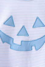 Load image into Gallery viewer, Preorder Blue Jack-O-Lantern Applique Shirt