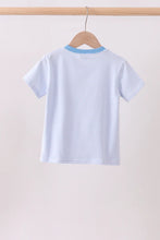 Load image into Gallery viewer, Preorder Blue Jack-O-Lantern Applique Shirt