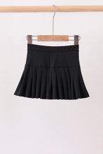 Load image into Gallery viewer, Preorder Black Pleated Skort
