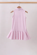 Load image into Gallery viewer, Preorder Pink Gingham Golf Embroidered Dress