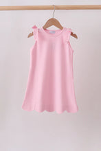 Load image into Gallery viewer, Preorder Pink Scalloped Bow Dress