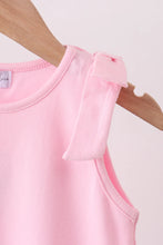Load image into Gallery viewer, Preorder Pink Scalloped Bow Dress