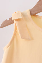 Load image into Gallery viewer, Preorder Yellow Scalloped Bow Dress