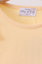 Load image into Gallery viewer, Preorder Yellow Scalloped Bow Dress