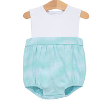 Load image into Gallery viewer, Preorder Jellybean Benjamin Bubble- Dark Mint Stripe