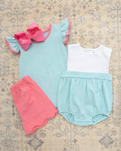 Load image into Gallery viewer, Preorder Jellybean Benjamin Bubble- Dark Mint Stripe