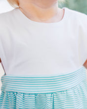 Load image into Gallery viewer, Preorder Jellybean Benjamin Bubble- Dark Mint Stripe