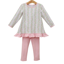 Load image into Gallery viewer, Preorder Jellybean Blush and Boughs Ava Pants Set