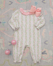 Load image into Gallery viewer, Preorder Jellybean Blush and Boughs Emily Romper