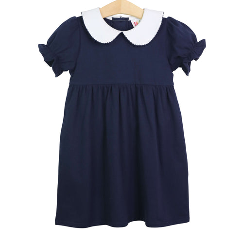 Jellybean Charlotte Navy Dress