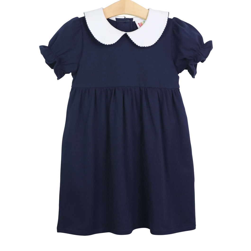 Jellybean Charlotte Navy Dress