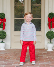 Load image into Gallery viewer, Preorder Jellybean Christmas Candy Stripe Evan Pullover (ETA: October)