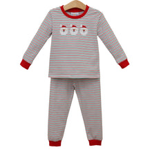 Load image into Gallery viewer, Preorder Jellybean Christmas Candy Stripe Santa Set (ETA: October)