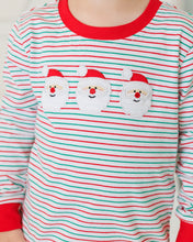 Load image into Gallery viewer, Preorder Jellybean Christmas Candy Stripe Santa Set (ETA: October)