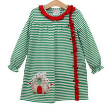 Load image into Gallery viewer, Preorder Jellybean Christmas Cottage Ruffle Dress (ETA: October)