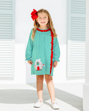 Load image into Gallery viewer, Preorder Jellybean Christmas Cottage Ruffle Dress (ETA: October)