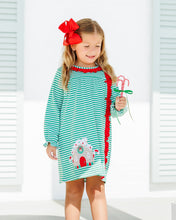 Load image into Gallery viewer, Preorder Jellybean Christmas Cottage Ruffle Dress (ETA: October)