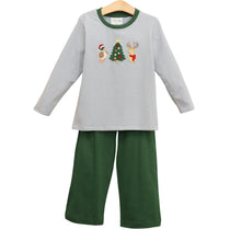 Load image into Gallery viewer, Preorder Jellybean Christmas at the Camp Pants Set (ETA: October)