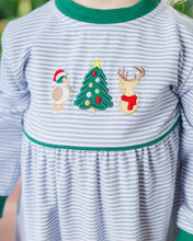 Load image into Gallery viewer, Preorder Jellybean Christmas at the Camp Romper (ETA: October)