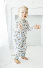 Load image into Gallery viewer, Preorder Jellybean Constructing Christmas Patrick Romper (ETA: October)