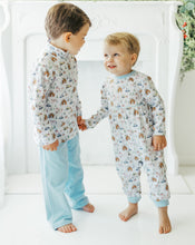 Load image into Gallery viewer, Preorder Jellybean Constructing Christmas Patrick Romper (ETA: October)