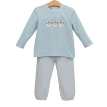 Load image into Gallery viewer, Preorder Jellybean Frosty Friends Bloomer Pants Set (ETA: October)