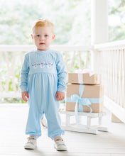Load image into Gallery viewer, Preorder Jellybean Frosty Friends Romper (ETA: October)