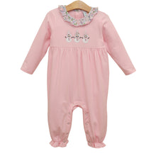 Load image into Gallery viewer, Preorder Jellybean Frosty Friends Ruffle Romper (ETA: October)