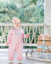 Load image into Gallery viewer, Preorder Jellybean Frosty Friends Ruffle Romper (ETA: October)