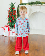 Load image into Gallery viewer, Preorder Jellybean Here Comes Santa Claus Evan Pullover (ETA: October)